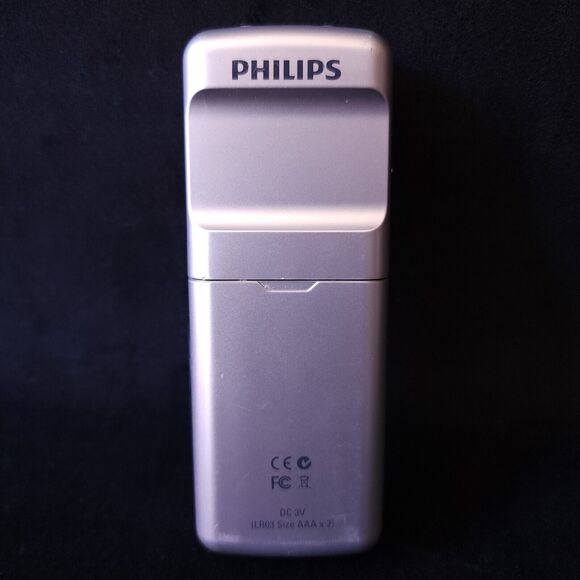Used Philips Voice Tracer 660 Digital Recorder Model 660 Silver / 1GB For Parts - Picture 5 of 8